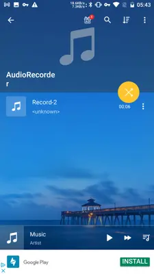 Music Player android App screenshot 0